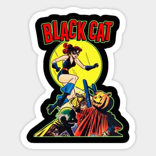 Black Cat Comics! Sticker